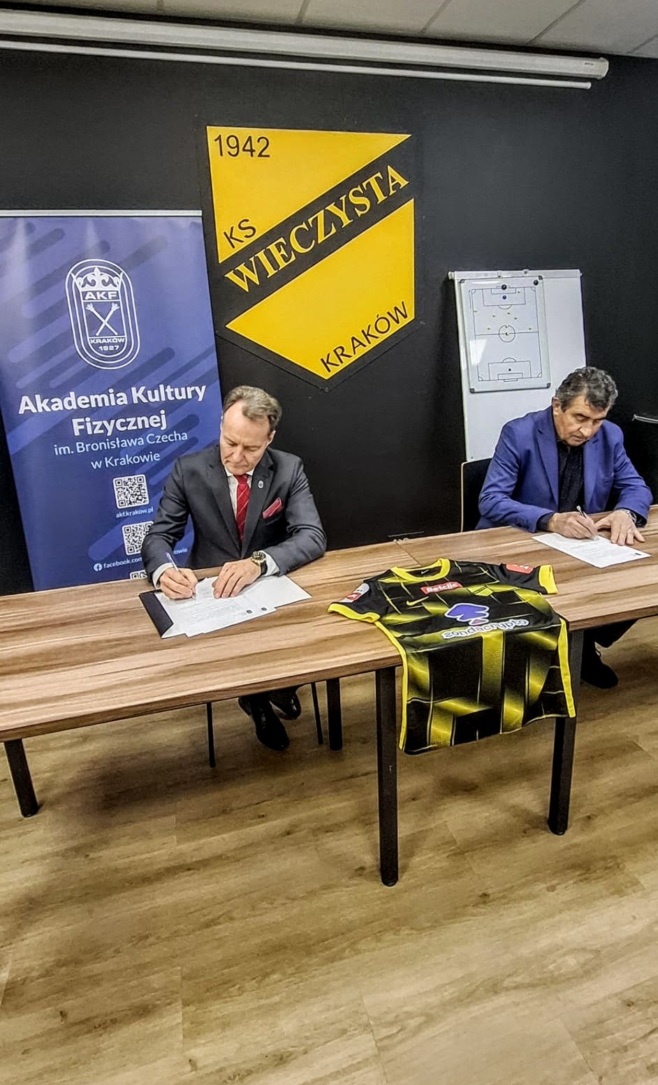 AKF Kraków i KS Wieczysta Kraków łączą siły