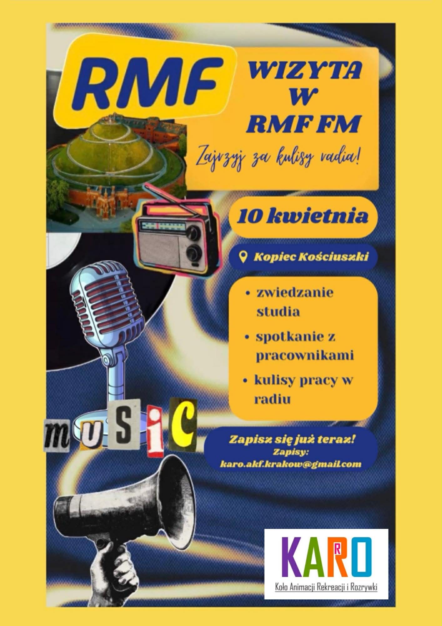 Wizyta w RMF FM – zajrzyj za kulisy radia!